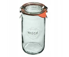 Weck Cylinder jar, 340 ml, 6 pcs,, Zylinder