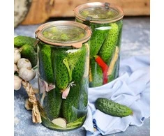 Weck Cylinder jar, 340 ml, with lid, Zylinder, 6 pcs