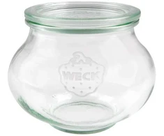 Weck Dekoratyvinis stiklainis 560 ml su dangteliu – 6 vnt. pakuotė