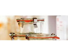 Weck Jar, 140 ml, set, Mini-Sturz, 12 pcs