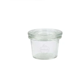 Weck Jar, 35 ml, with lid, Mini-Sturz, 12 pcs