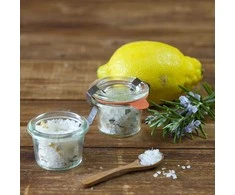 Weck Stiklainis, 35 ml, su dangteliu, Mini-Sturz, 12 vnt.