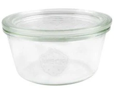 Weck Stiklainis, 290 ml, su dangteliu, formelė, 6 vnt.
