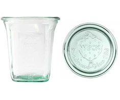 Weck Słoik Quadro 545 ml su pokrywą - op. 6 vnt