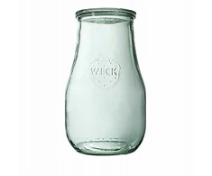 Weck Tulpe stiklainis su dangteliu, 2700 ml – pakuotėje 4 vnt.