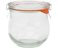 Stiklainis, 370 ml, su dangteliu, „Tulip“, 6 vnt.
