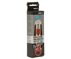 WEDO pjovimo peilis su ilga geležte, saugus, 60 x 19 mm, susuktas/sukamas