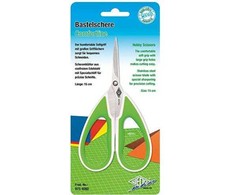 Wedo Žirklės rankdarbiams „Comfortline“, nerūdijančio plieno, 15 cm, žalios/baltos