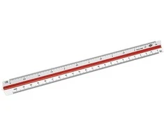WEDO Dreikantmaßstab 30 cm Architekt 1 baltas
