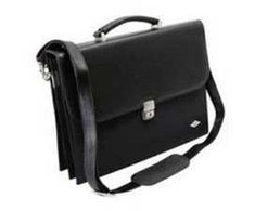 Krepšys Wedo Wedo Ladies Flap-Over Briefcase Moteriškas krepšys Juodas