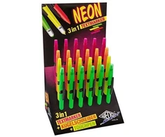 Wedo Liečiamasis rašiklis su tušinuku + neoninis markeris, rūšiuota versija 1 vnt.