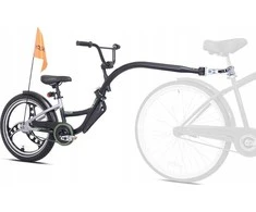 WeeRide WeeRide – Kazam Link Pro Aliuminio juodas, dviratis priekaba, vilkikas, priekaba, priekaba, EAN 0016751374260