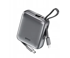 „Powerbank Wekome P74 10000 mAh Sidabrinis“
