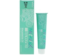 Intercosmo Nutrilux Macadamia Oil Permanent Hair Dye 6.81 Oak, 60 ml