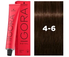 Wella Professionals Schwarzkopf Professional, Igora Royal, Permanent Hair Dye, 4-6 Chocolate Medium Brown, 60 ml For Women