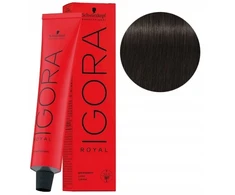 Wella Professionals Schwarzkopf Professional, Igora Royal, Permanent Hair Dye, 3-0 Dark Brown, 60 ml For Women