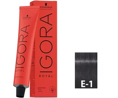 Wella Professionals Schwarzkopf Professional, Igora Royal, Permanent Hair Dye, E-1 , 60 ml For Women
