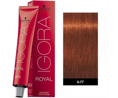Wella Professionals Schwarzkopf Professional, Igora Royal, Permanent Hair Dye, 6-77 Dark Skirtas šviesiems plaukams Cooper, 60 ml For Women