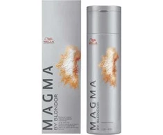 Wella Professionals Magma By Blondor plaukų dažai Kreminis Toneris /07+ Tamsus kaštonas, skirti dažymui folija ir laisvų rankų technika, 120 g