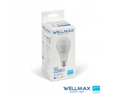 Wellmax LED lemputė E27 18W 122lm/W 2200lm Šalta 6500K SAMSUNG / GOL123Z18