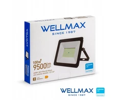 Wellmax LED prožektorius 100W 95lm/W 9500lm IP65 Neutrali 4000K SAMSUNG / GOL1FLN100