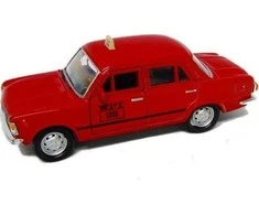 Welly Fiat 125p 1: 39 Raudona