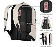 WENGER MX Professional 40,64 cm 16 colių kuprinė, smėlio spalvos