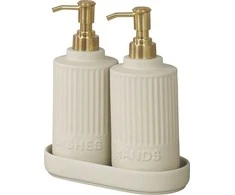 Wenko HEIDI dozatorių rinkinys su stovu, 2 x 550 ml