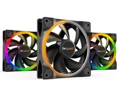be quiet! LIGHT WINGS 120mm PWM komplektas 3 vnt