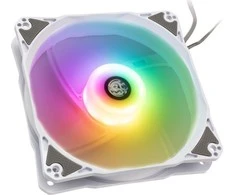 Bitspower Notos 120mm ARGB korpuso ventiliatorius – baltos spalvos