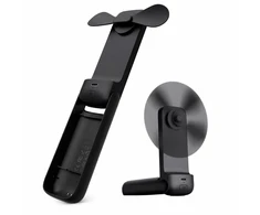 Ventiliatorius AECOOLY Pocket 01 Foldable Handheld Fan, Juodas