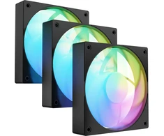 Fury SAI S12 ARGB PWM juoda - komplektas 3 wentylatorów