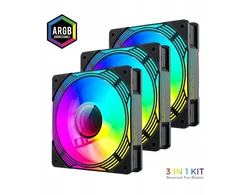 Gamemax Case Fan | KF300R BK | Juodas