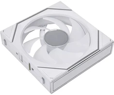 Lian Li UNI FAN SL-INF belaidis ventiliatorius, ARGB, PWM – atvirkštinės mentės, 140 mm, baltas
