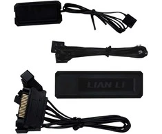 Lian Li UNI FAN TL Wireless korpuso ventiliatorius, ARGB, PWM, 3er-Pack – 120 mm, juodos spalvos