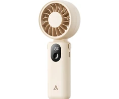 Ventiliatorius AECOOLY Halo 04 Foldable Handheld Fan, rusvai gelsvas