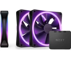 „Wentylator Nzxt F120 RGB DUO 3-pack + Hub“ (RF-D12TF-B1)