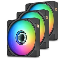 Wentylator Thermaltake CT140 EX Infinity ARGB Sync 3Pack Fan juodas (CL-F242-PL14SW-A)