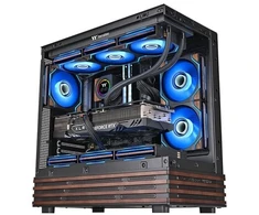 Ventiliatorius Thermaltake SWAFAN 120 EX INFINITY Wood Edition 3 vnt. (CL-F250-PL12SW-A)