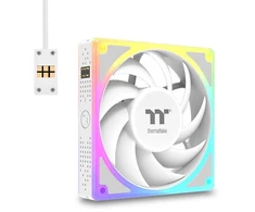 „Thermaltake“ ventiliatorius „Thermaltake CL-F213-PL14SW-A“ kompiuterio aušinimo sistema Kompiuterio korpuso ventiliatorius 14 cm Baltas 3 vnt.
