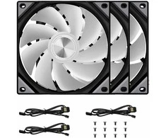 TRYX ROTA SL ARGB Reverse Fan – 3-Pack, 120mm, Juodas