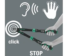 Wera Click-Torque Lock C 3 R/L torque wrench – adjustable 40–200 Nm, 1/2" square drive, ±3% precision, reversible ratchet