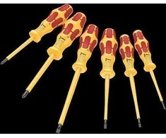 6-ių atsuktuvų rinkinys elektrikui WERA Kraftform VDE 1060 i/1062 i/6 PH