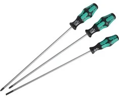 Wera 335/350/355/3 atsuktuvų rinkinys Kraftform Plus, 300 mm peiliai