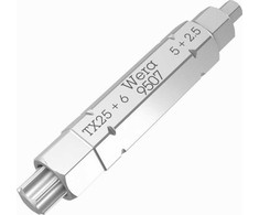 Wera Antgalis 4in1 9507 SB, Lizdinė plokštelė, 2,5, 5, 6, TX25x37mm (1 vnt.)