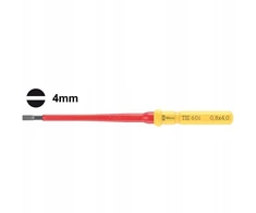 Wera Keičiamas izoliuotas plokščias kontaktas Kompakt VDE 60, 0,8 x 4,0 x 157 mm TIE 05006503001