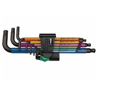 L-raktų šešiakampių rinkinys BlackLaser 950/9 Hex-Plus 7, 021737 Wera