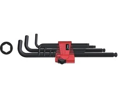 Wera Riešutų rinkinys L 1.5-10mm tipo su rutuliu 9pc (022086) (05022086001)