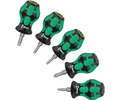 WERA Stubby Set 2 atsuktuvų rinkinys