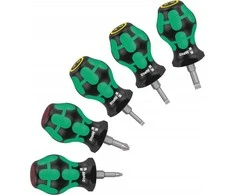 WERA Stubby Set 1 atsuktuvų rinkinys
